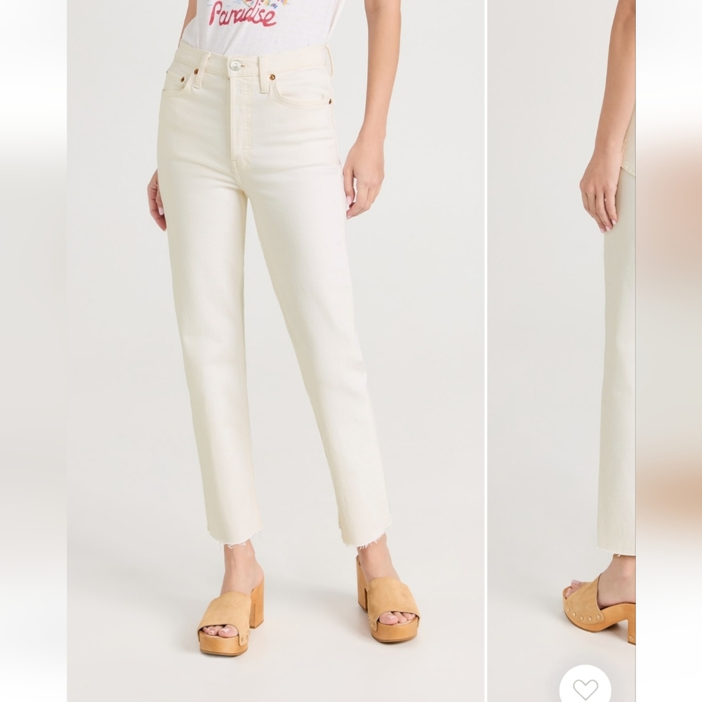 NWOT Redone 70s Stovepipe Jeans